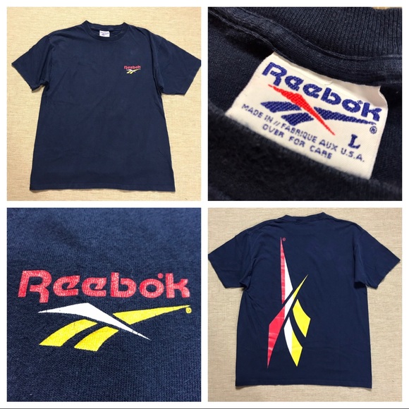 reebok t shirt vintage